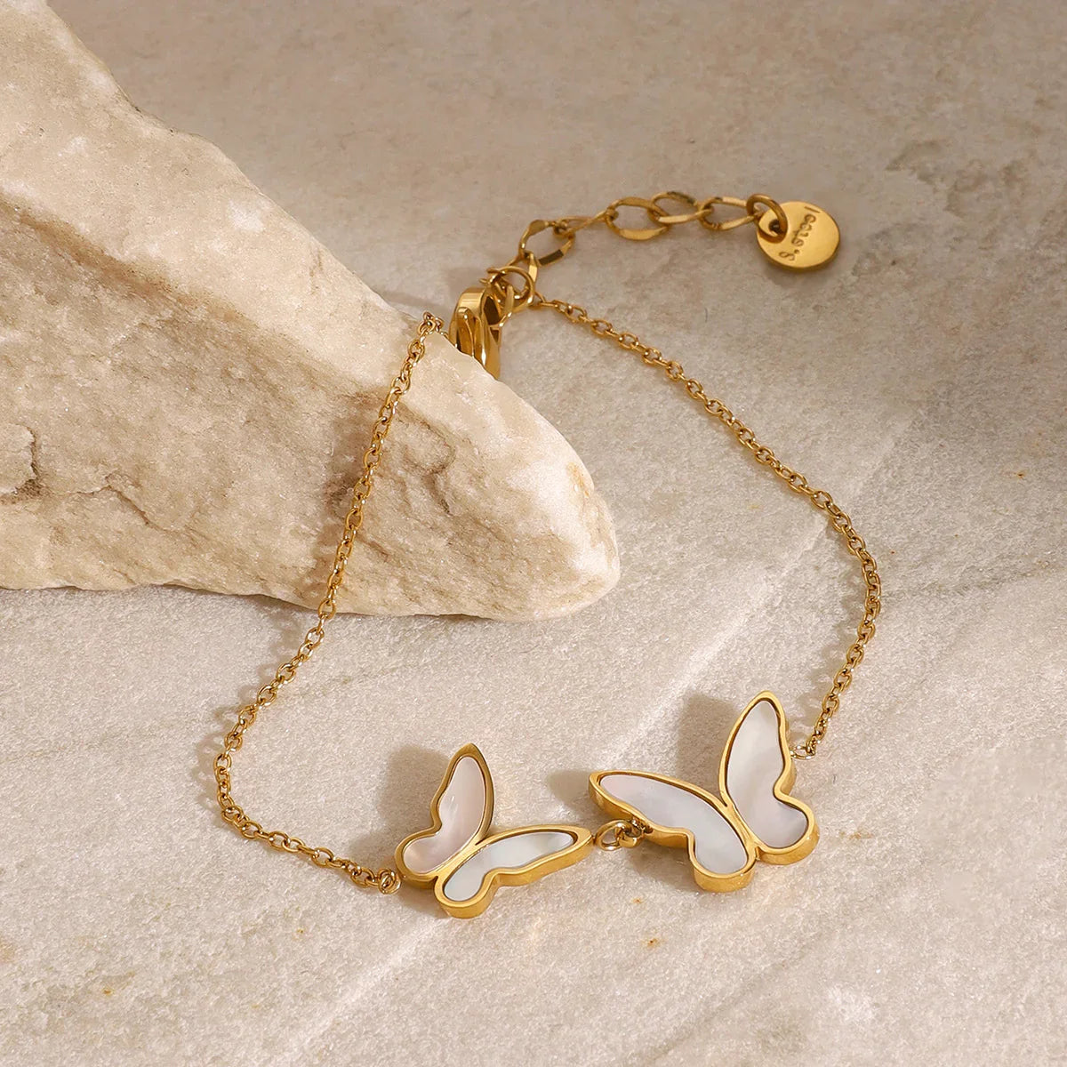 [AuraEcho]Blaire Butterfly Pearl Bracelet