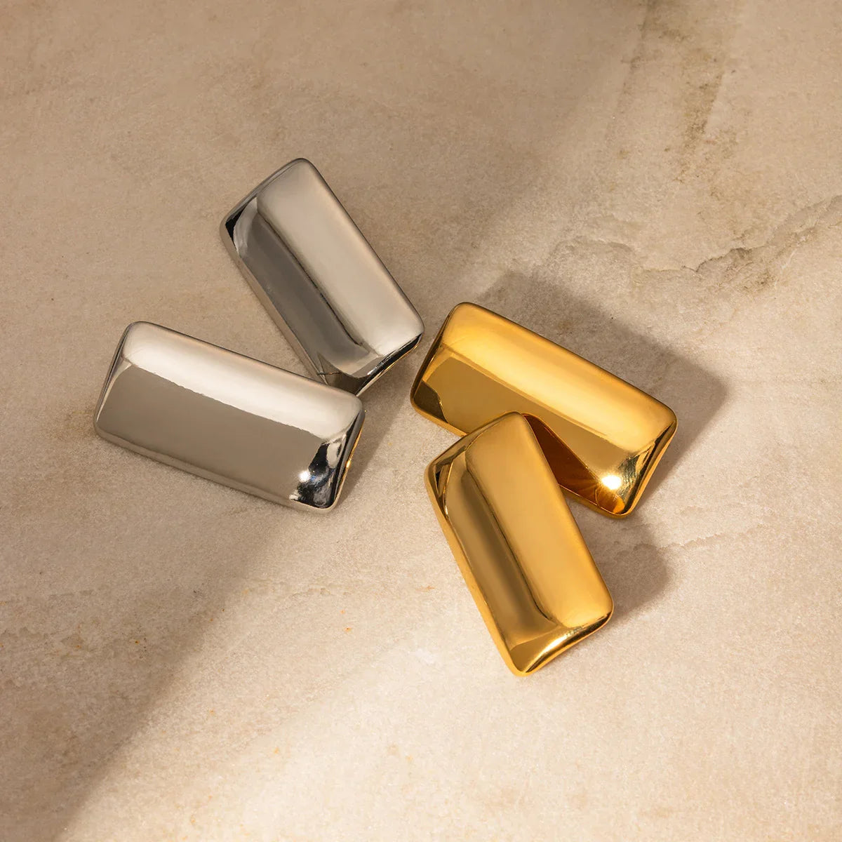 [AuraEcho]Willia Gold Earrings