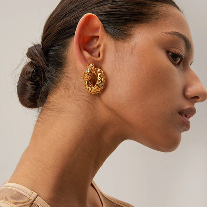 [AuraEcho]Alma Gold Earrings