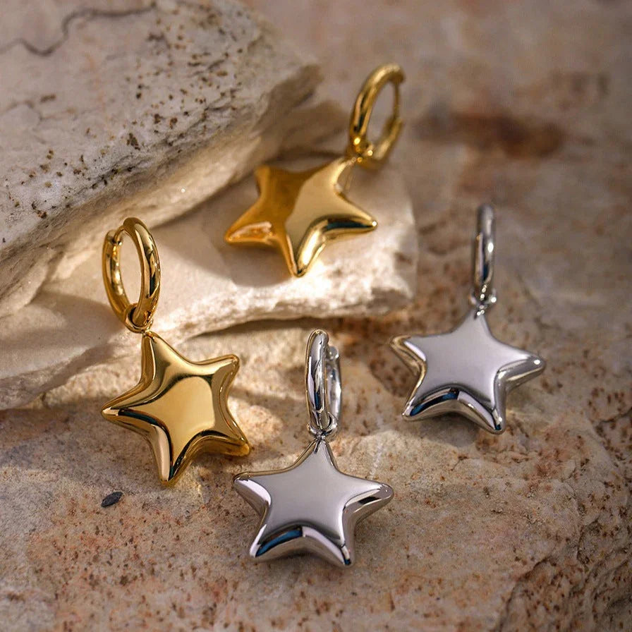 [AuraEcho]Xenia Gold Earrings