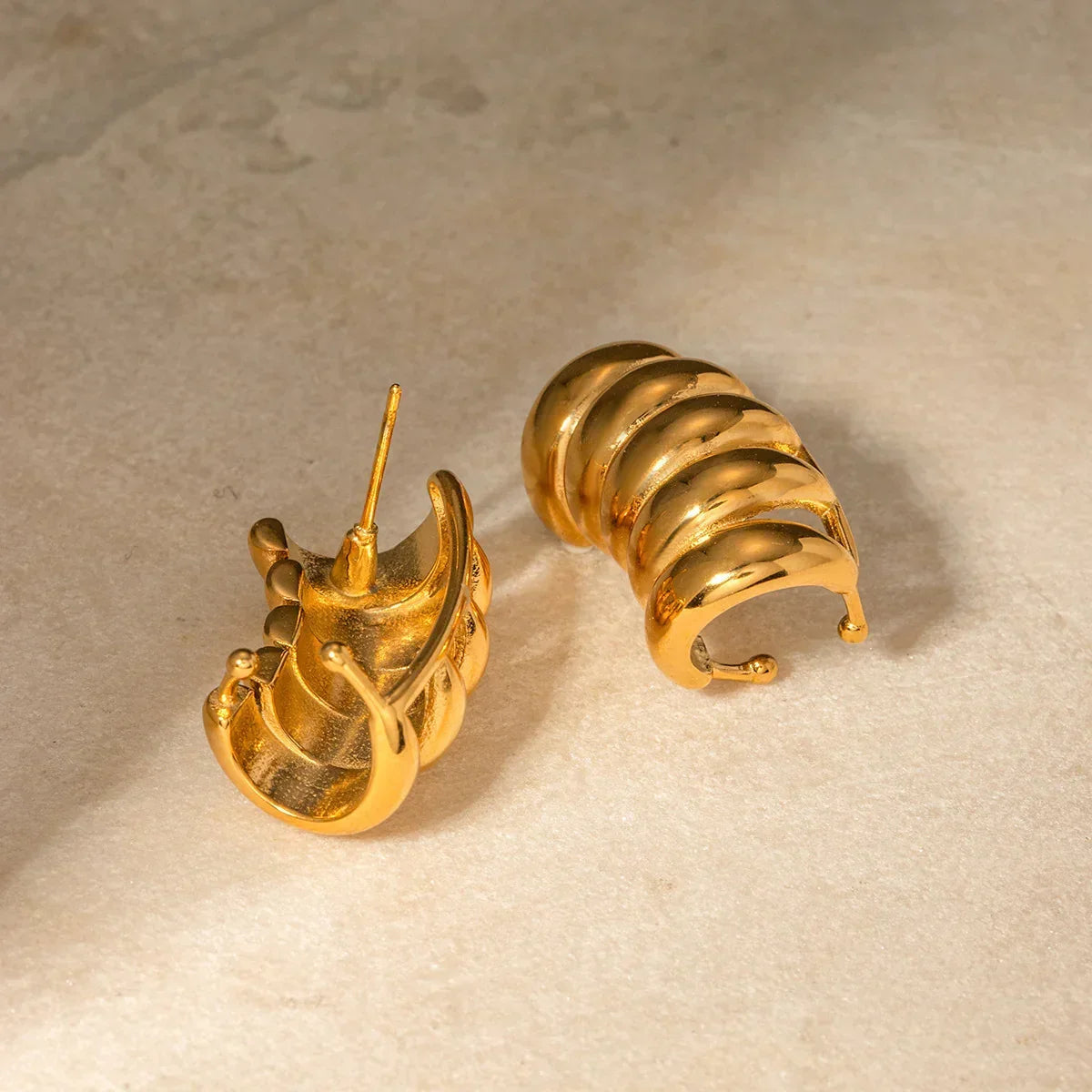 [AuraEcho]Beatrix Gold Earrings