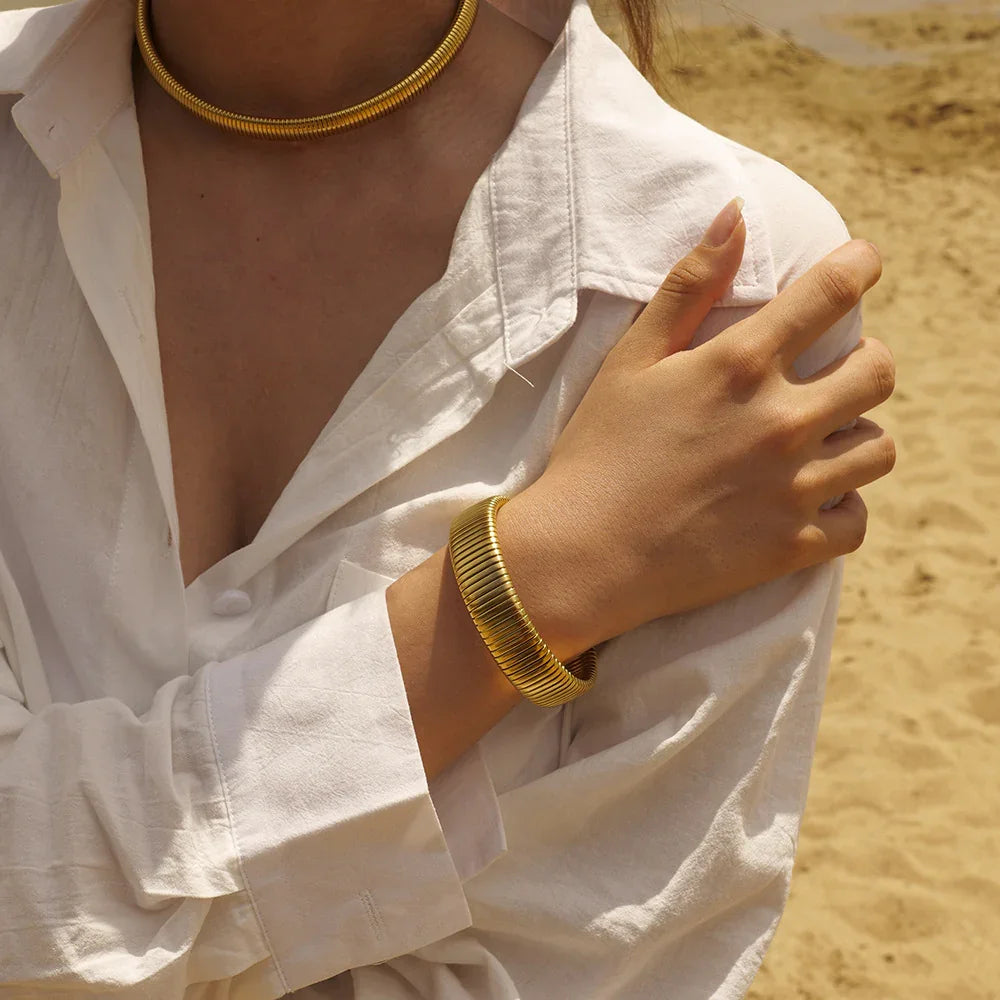 [AuraEcho]Celestie Gold Bracelet