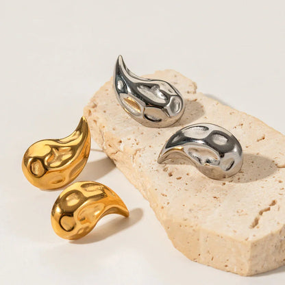 [AuraEcho]Raven Vintage Teardrop Earrings