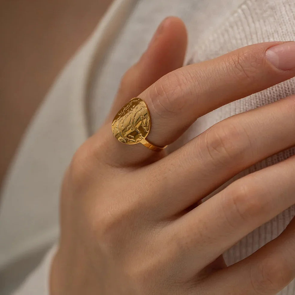[AuraEcho]Faye Gold Ring