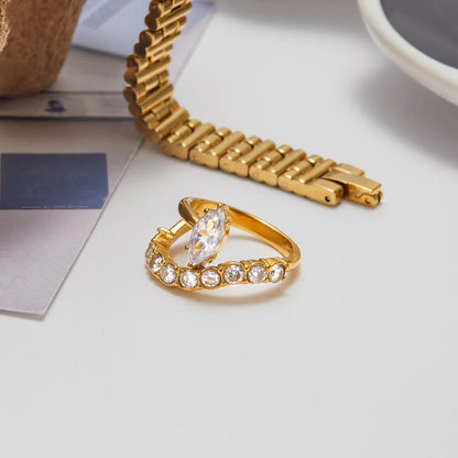 [AuraEcho]Calina Marquise Diamond Ring