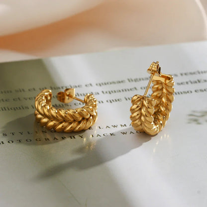 [AuraEcho]Arabella Braid Earrings
