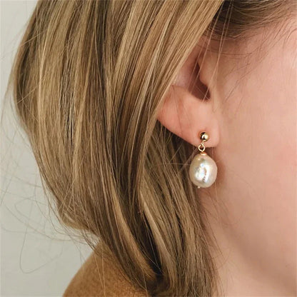 [AuraEcho]Gloria Freshwater Pearl Earrings
