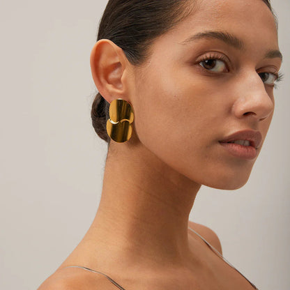 [AuraEcho]Mireille Gold Earrings