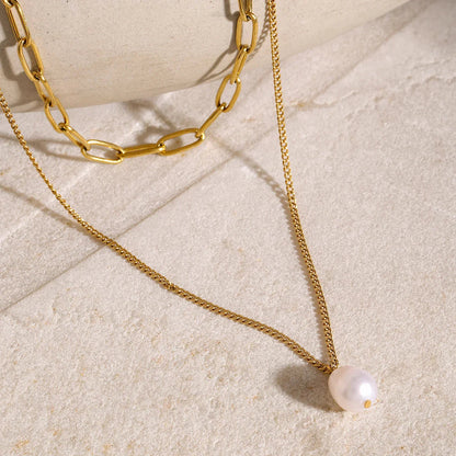 [AuraEcho]Undine Freshwater Pearl Necklace