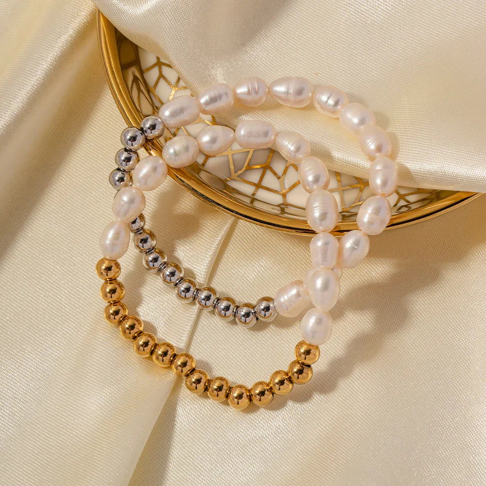[AuraEcho]Margaux Freshwater Pearl Bracelet