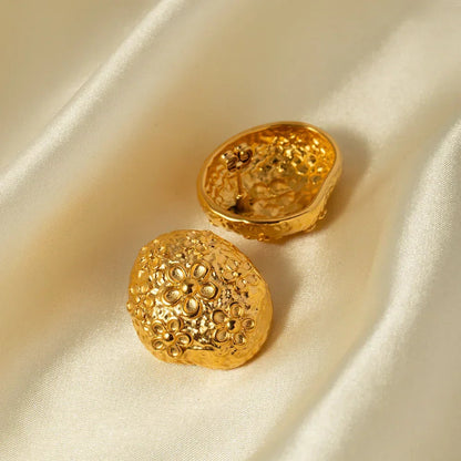 [AuraEcho]Carina Gold Earrings