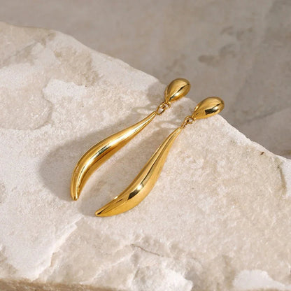 [AuraEcho]Aspen Gold Earrings