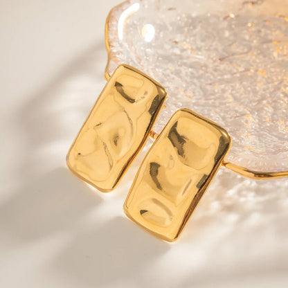 [AuraEcho]Geraldine Gold Earrings