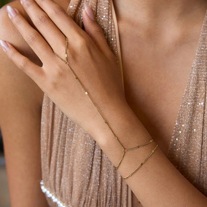 [AuraEcho]Mimi Golden Hand Chain