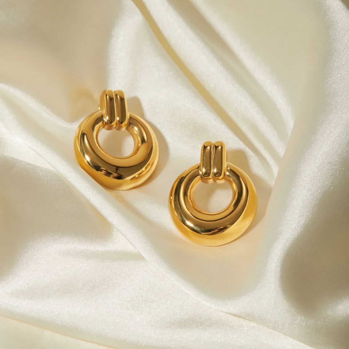 [AuraEcho]Lynora Gold Earrings