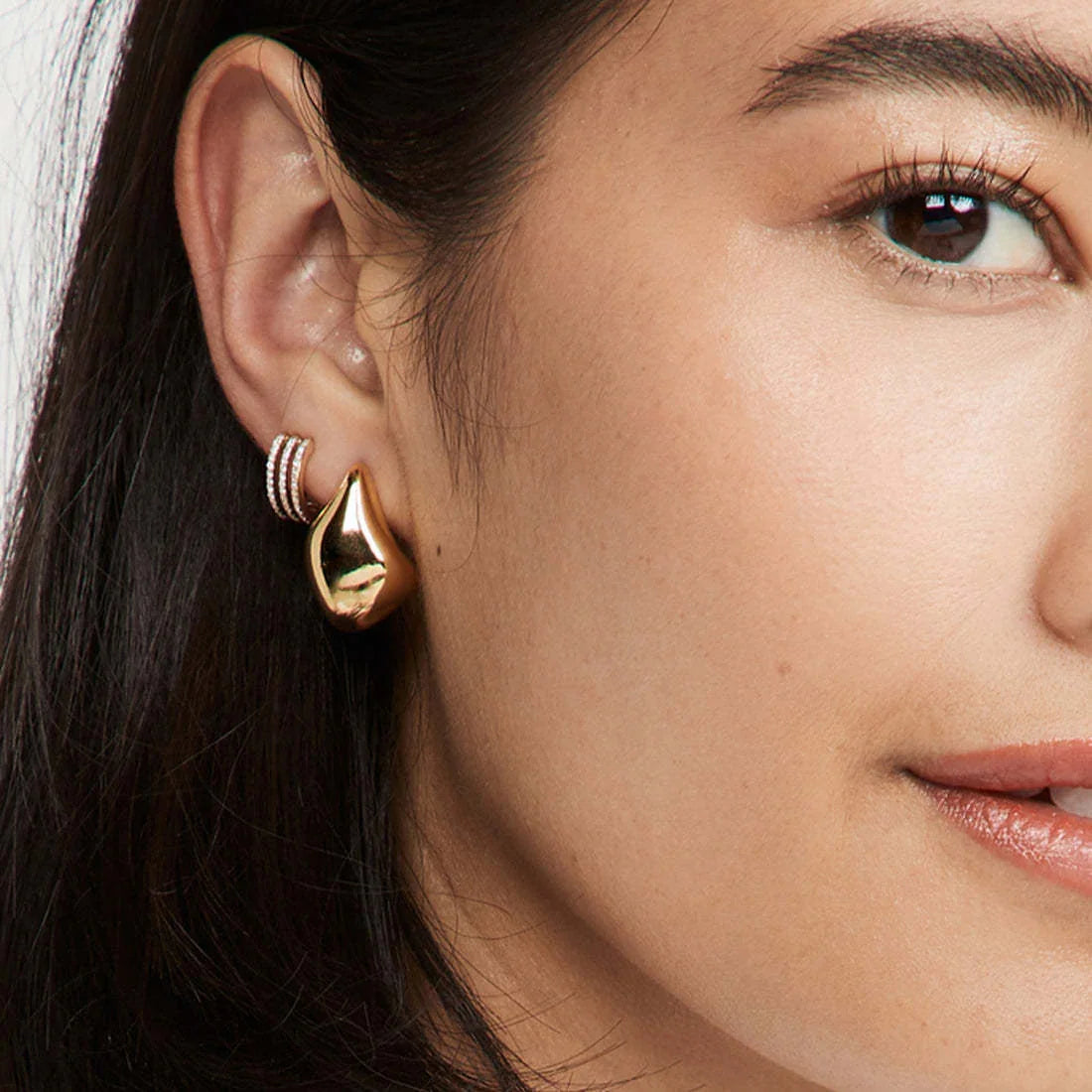 [AuraEcho]Selena Gold Earrings