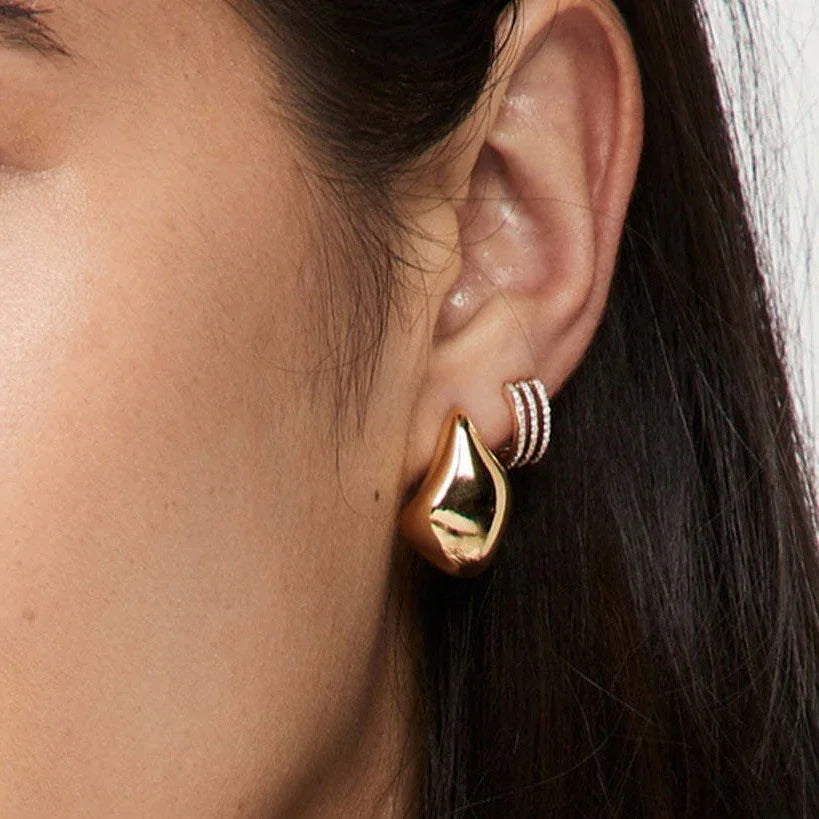 [AuraEcho]Amelie Gold Earrings