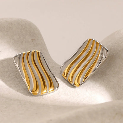 [AuraEcho]Colette Gold Earrings
