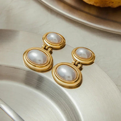 [AuraEcho]Winnie Freshwater Pearl Earrings