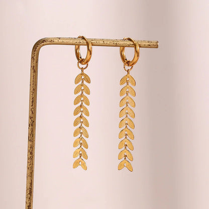 [AuraEcho]Faith Fishtail Earrings