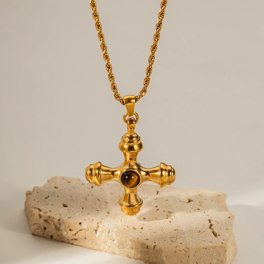 [AuraEcho]Della Gold Necklace
