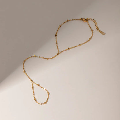 [AuraEcho]Evelyne Gold Chain Bracelet