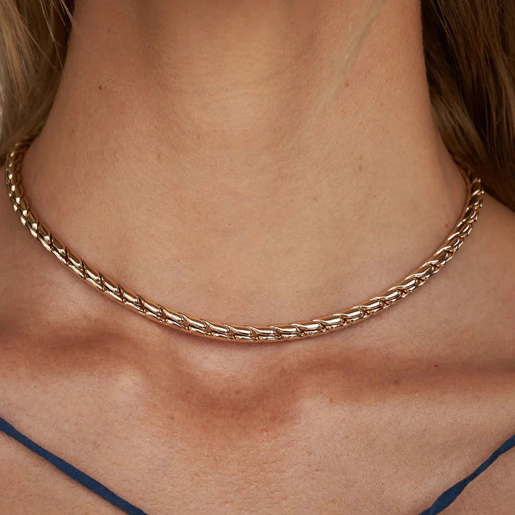 [AuraEcho]Mirabella Gold Necklace