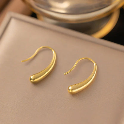 [AuraEcho]Tina Gold Earrings