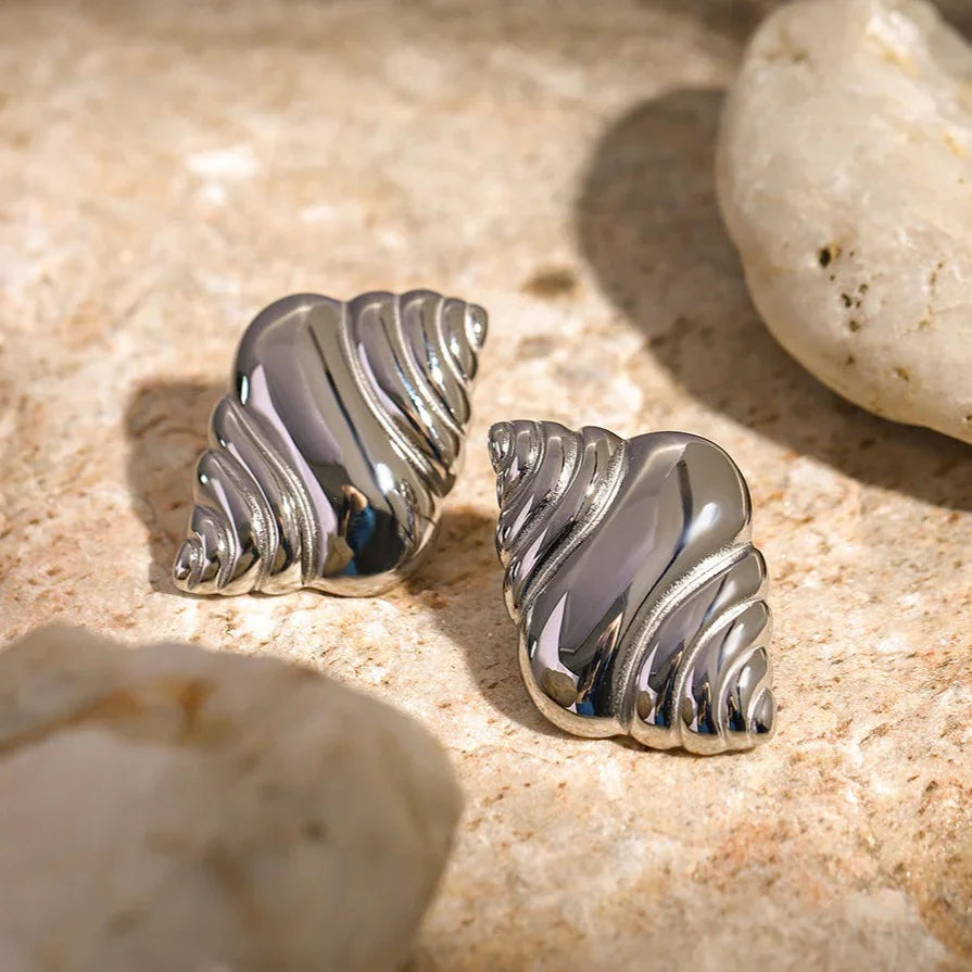 [AuraEcho]Daria Silver Earrings