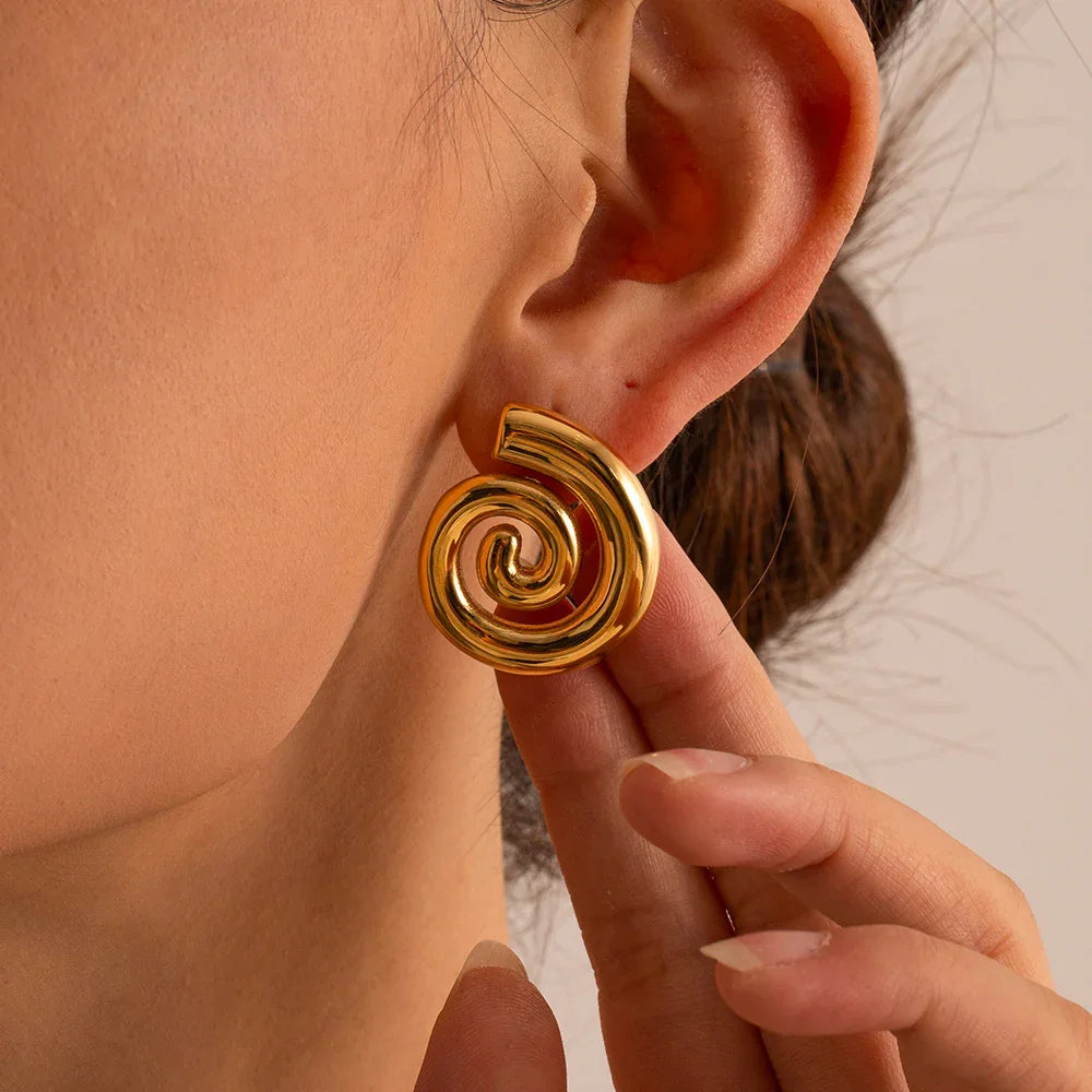 [AuraEcho]Malibu Gold Earrings