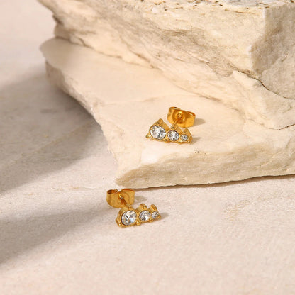 [AuraEcho]Lira Gold Earrings
