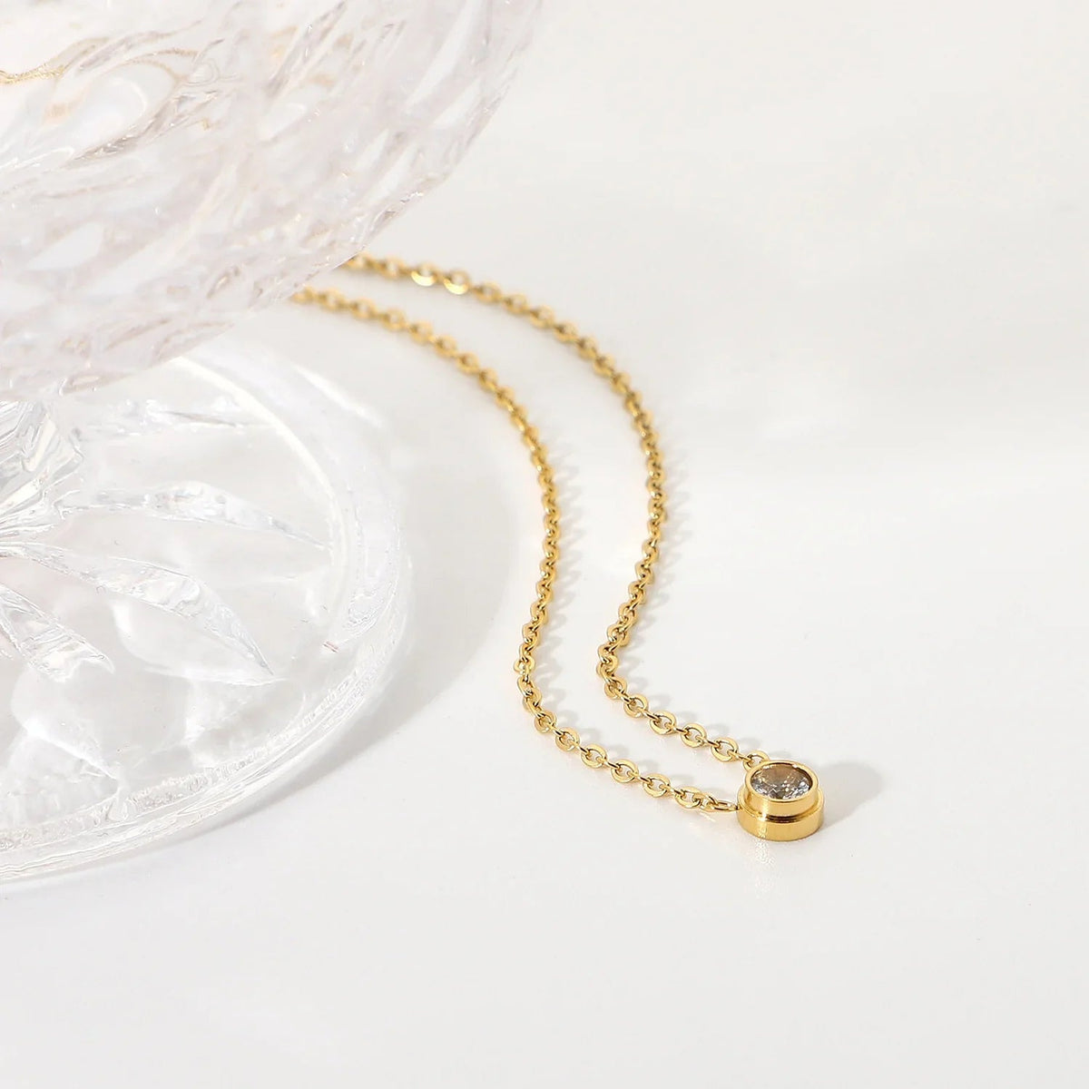 [AuraEcho]Kira Gold Necklace