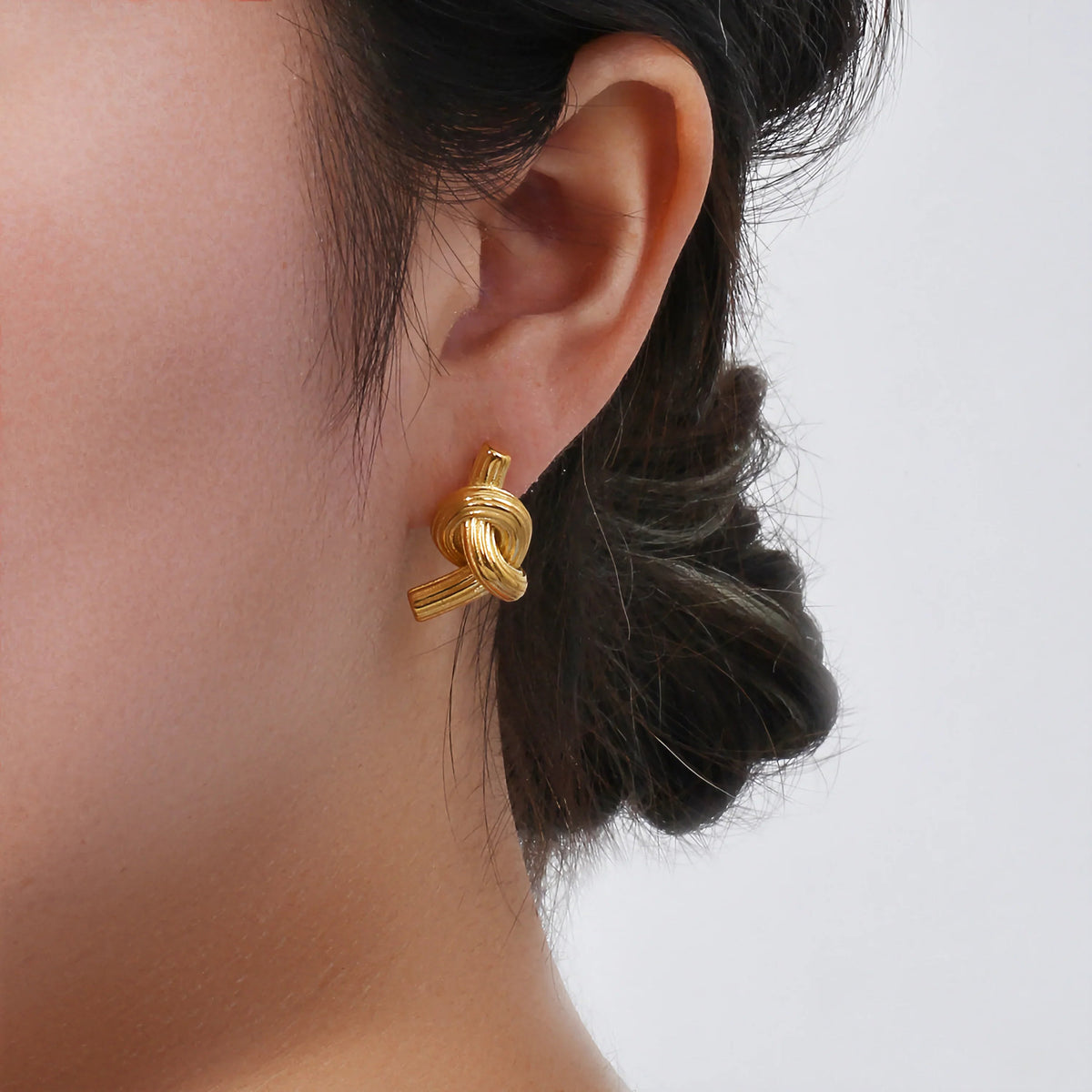 [AuraEcho]Briony Gold Earrings