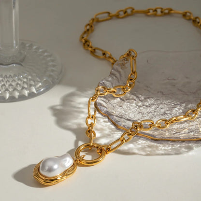 [AuraEcho]Shelby Mother Of Pearl Pendant