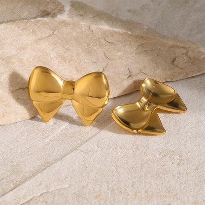 [AuraEcho]Regina Bow Earrings
