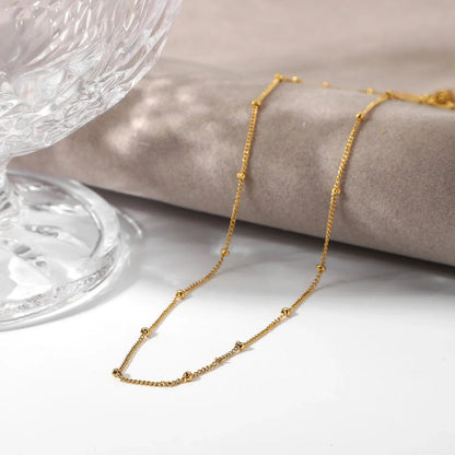[AuraEcho]Julia Gold Chain Necklace