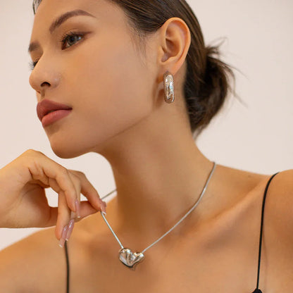 [AuraEcho]Bethany Silver Earrings