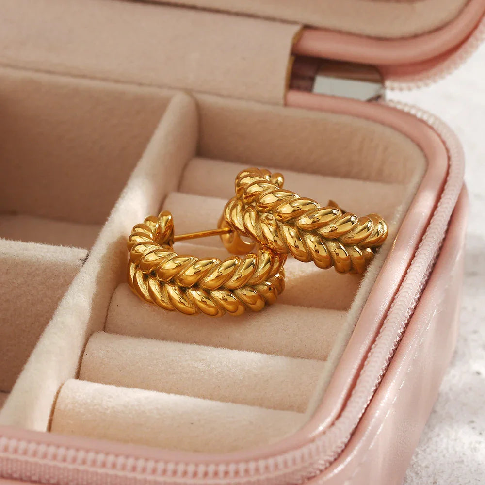 [AuraEcho]Arabella Braid Earrings