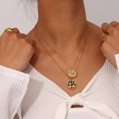 [AuraEcho]Constance Gold Necklace
