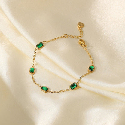 [AuraEcho]Erin Green Bracelet