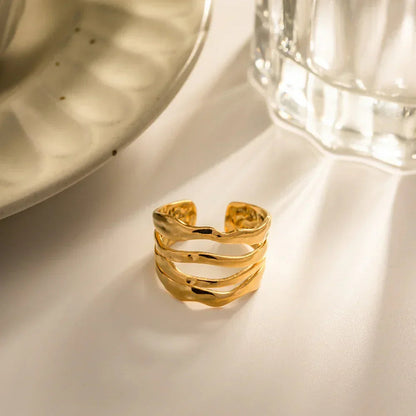 [AuraEcho]Cass Gold Ring