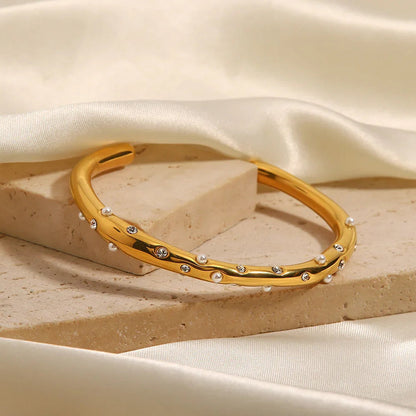 [AuraEcho]Corisande Gold Bangle