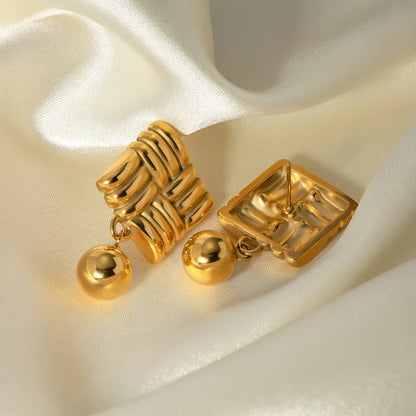 [AuraEcho]Alba Gold Earrings