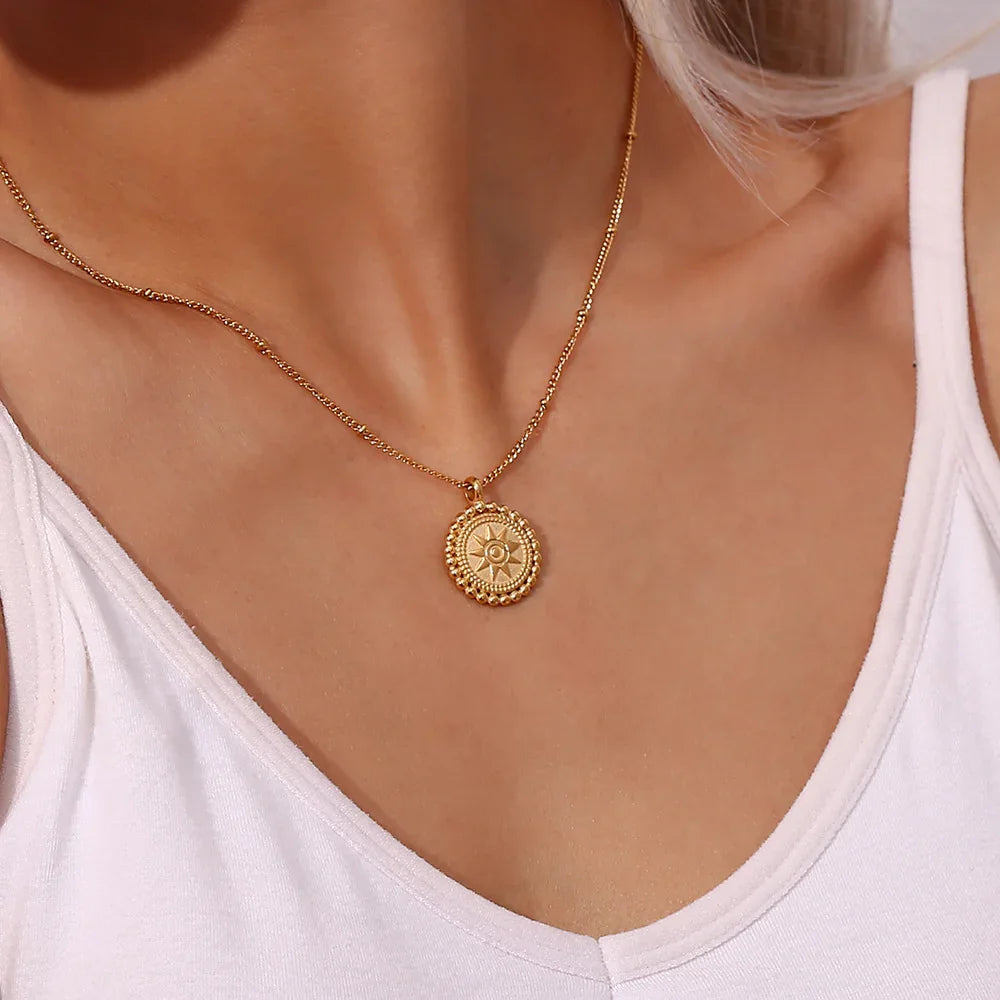 [AuraEcho]Starlight Gold Pendant