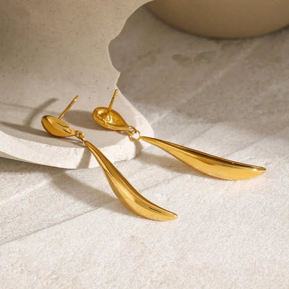 [AuraEcho]Aspen Gold Earrings