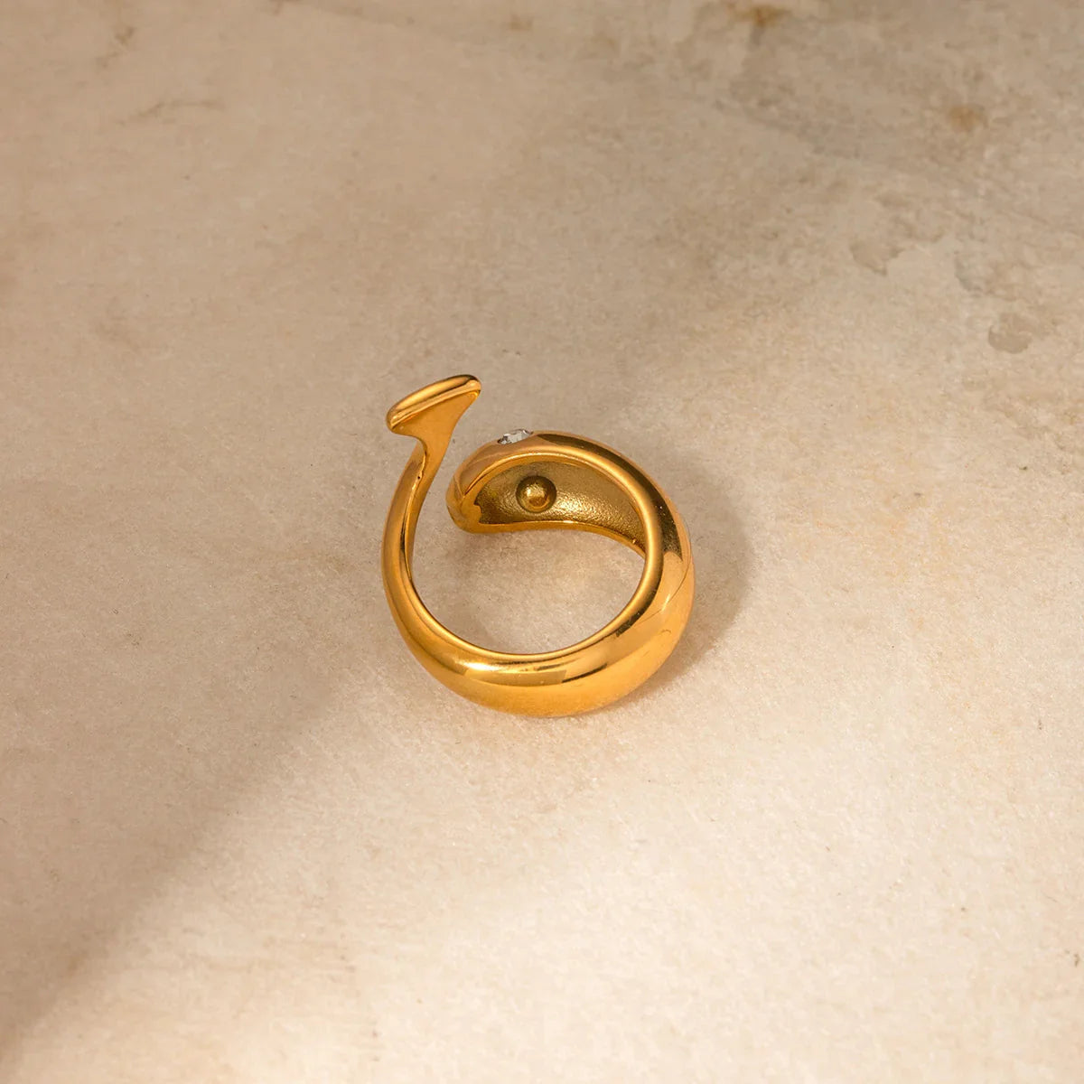 [AuraEcho]Etta Gold Serpent Ring