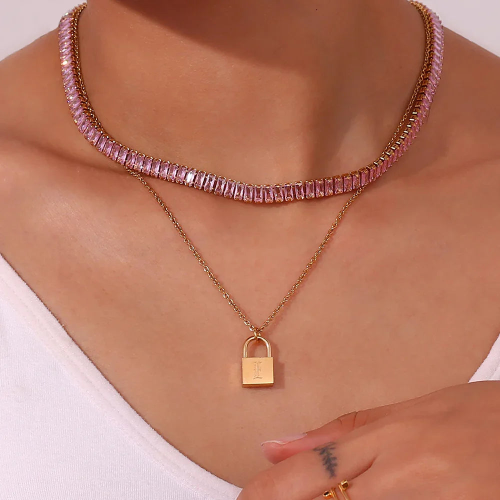 [AuraEcho]Zora Diamond Necklace