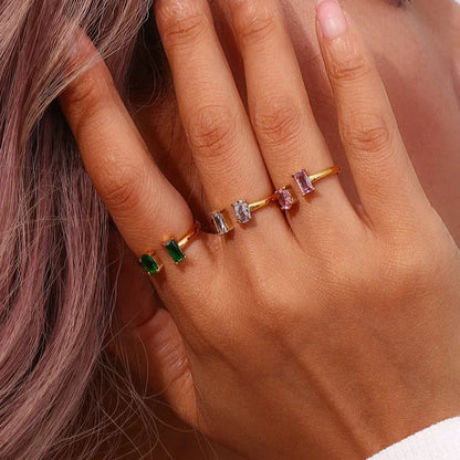 [AuraEcho]Fedilia Gemstone Ring