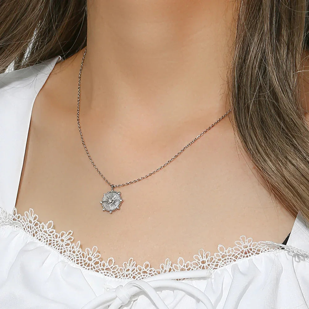 [AuraEcho]Polaris Gold Necklace