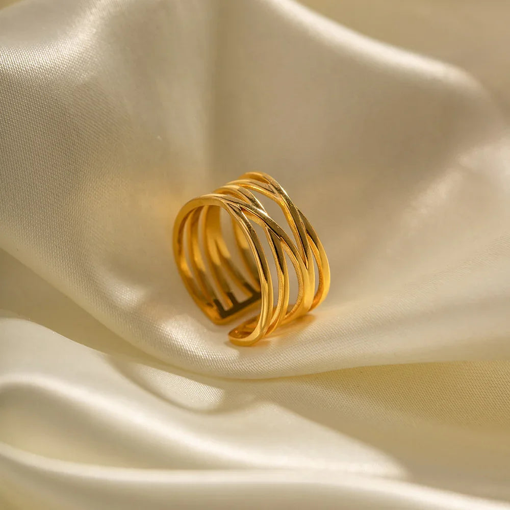 [AuraEcho]River Gold Ring